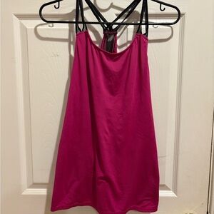 Women's Pink Sleeveless Top